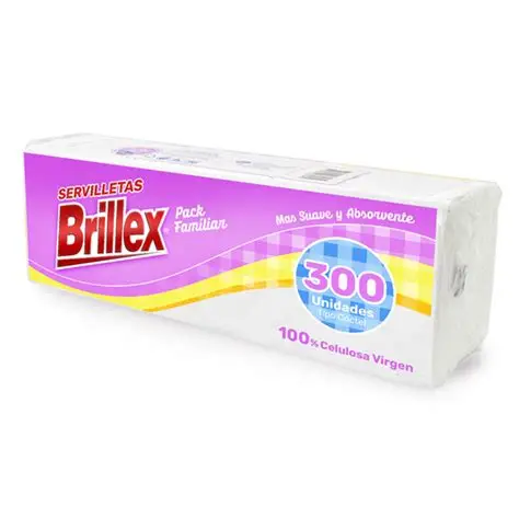 SERVILLETAS BRILLEX 300U - Aseo