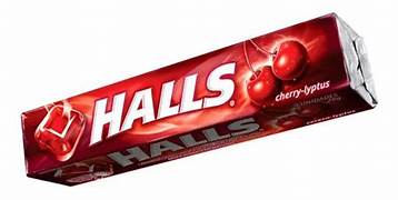 HALLS CHERRY LYPTUS - CONFITES